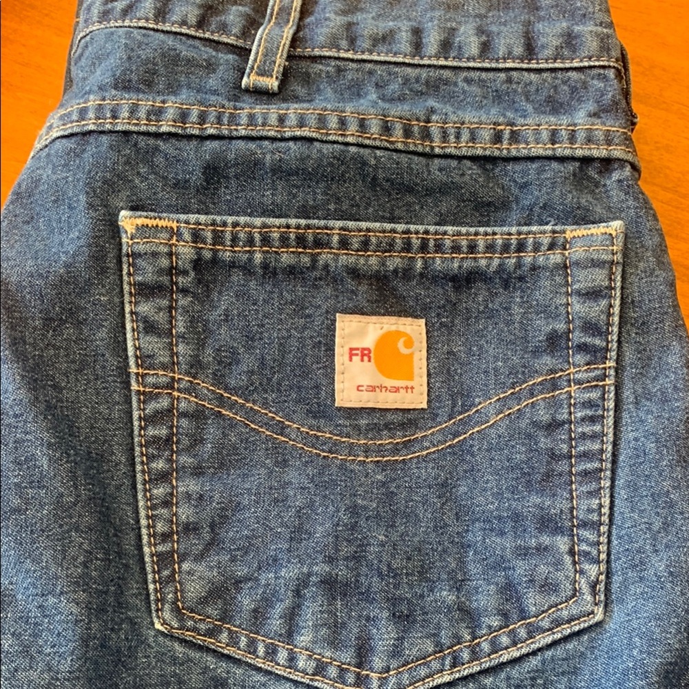 Carhartt FRB100 - Flame-Resistant Straight Leg Relaxed Fit Jean